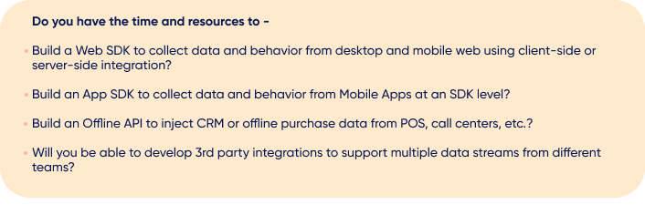 Key questions you should ask while evaluating the data connections of CDPs