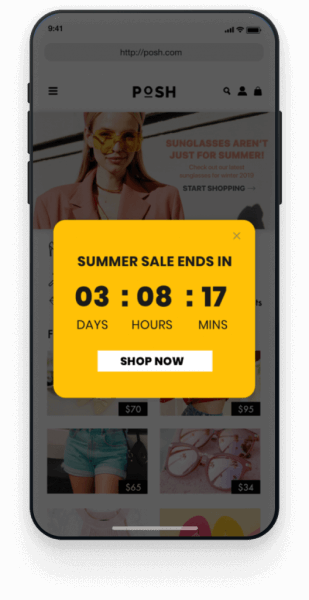 sales ends countdown