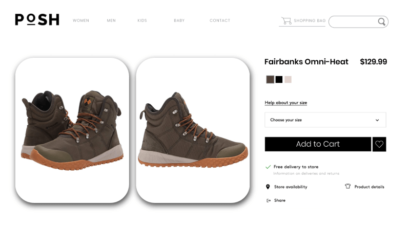 Ecommerce company uses Insider One AB testing to remove the top menu bar for a percentage of customers