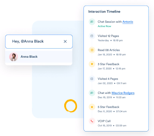 Image showing example of live chat software.