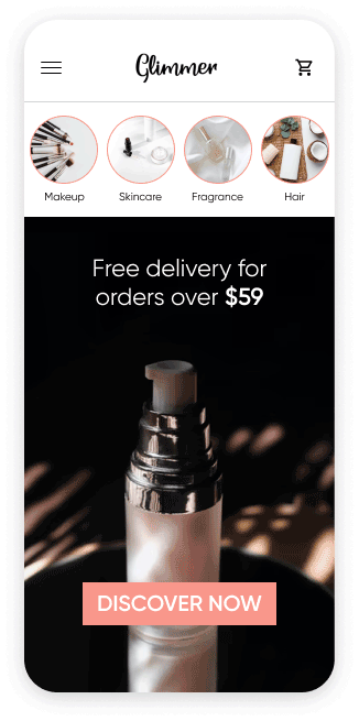 Story-form based beauty content using InStory by Insider One