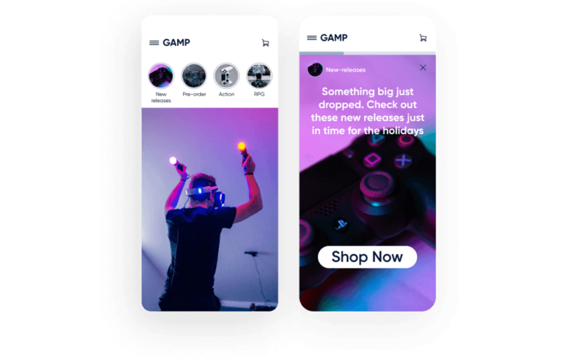 Image showing InStory example in electronics