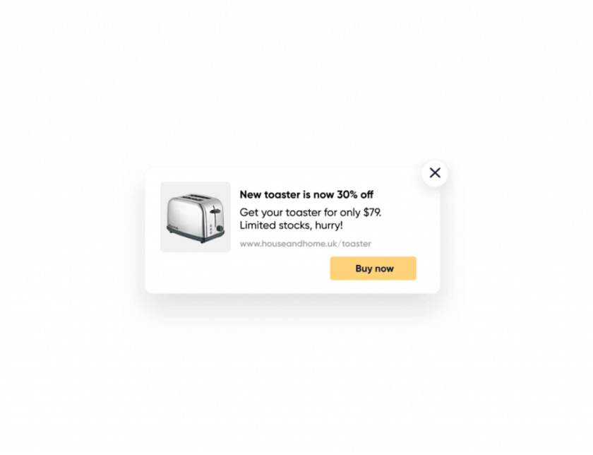 Image showing price alerts.