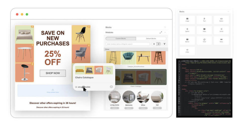 example of email editor tool