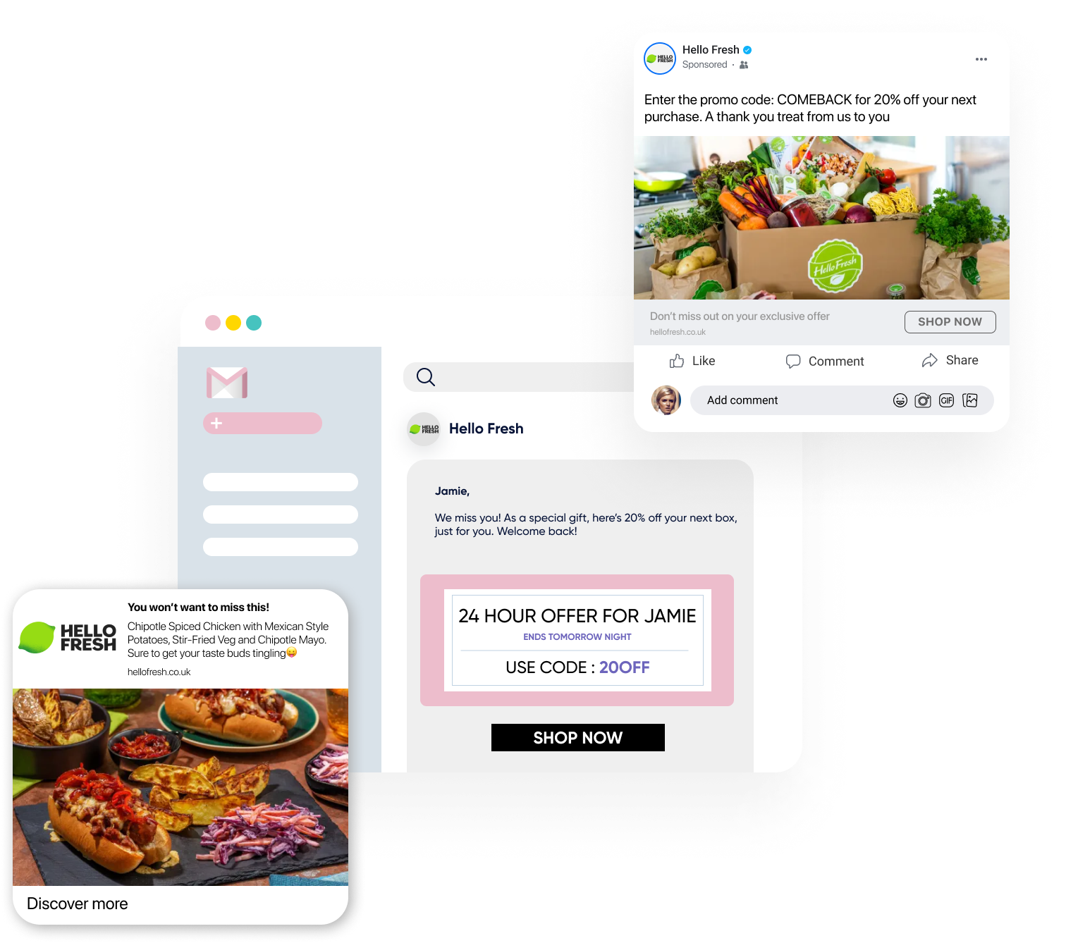 Hellofresh Text Insider One for HelloFresh