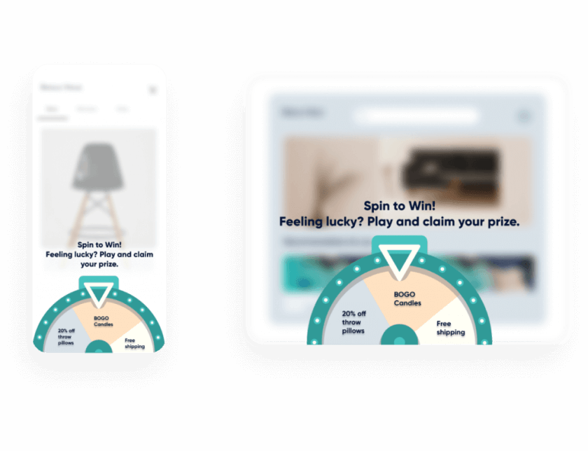 Image showing example of the wheel of fortune marketing technique