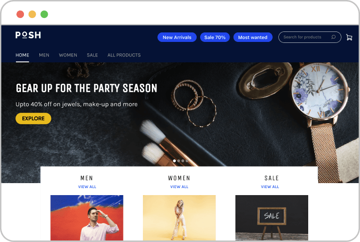With cookieless personalization, 'Top Searched Keywords‘ campaign on category pages