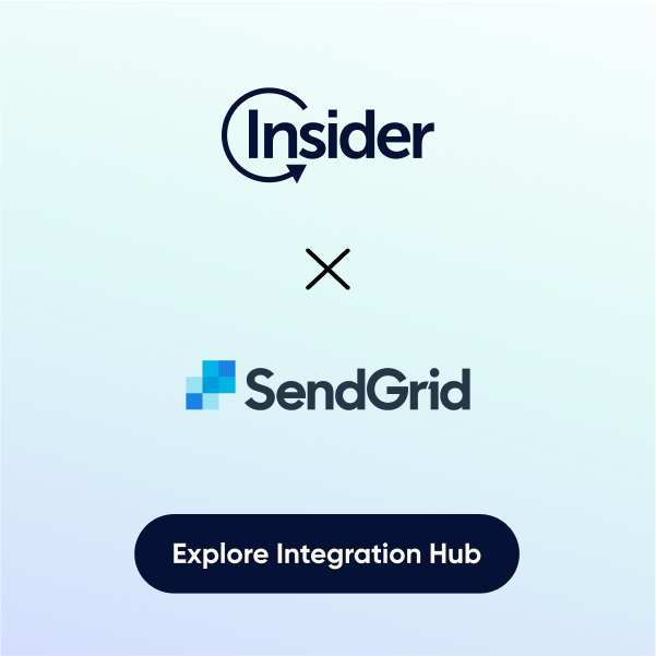 Insider & SendGrid: Extend Your Tech Stack