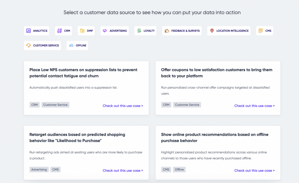 Ferramenta Acionável CDP Explorer da Insider One
