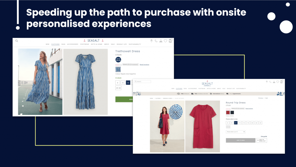 Speeding up the path to purchase with onsite personalized experiences from Insider One