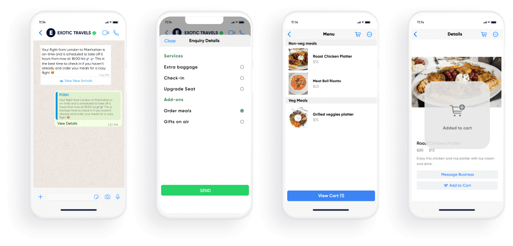 Cross-selling no WhatsApp Commerce da Insider One