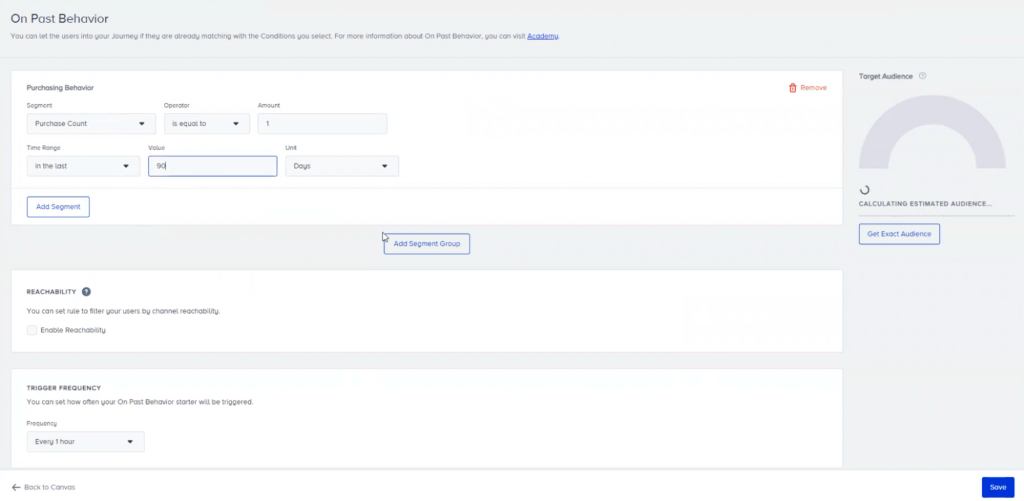 Criação manual de segmentos da Insider One