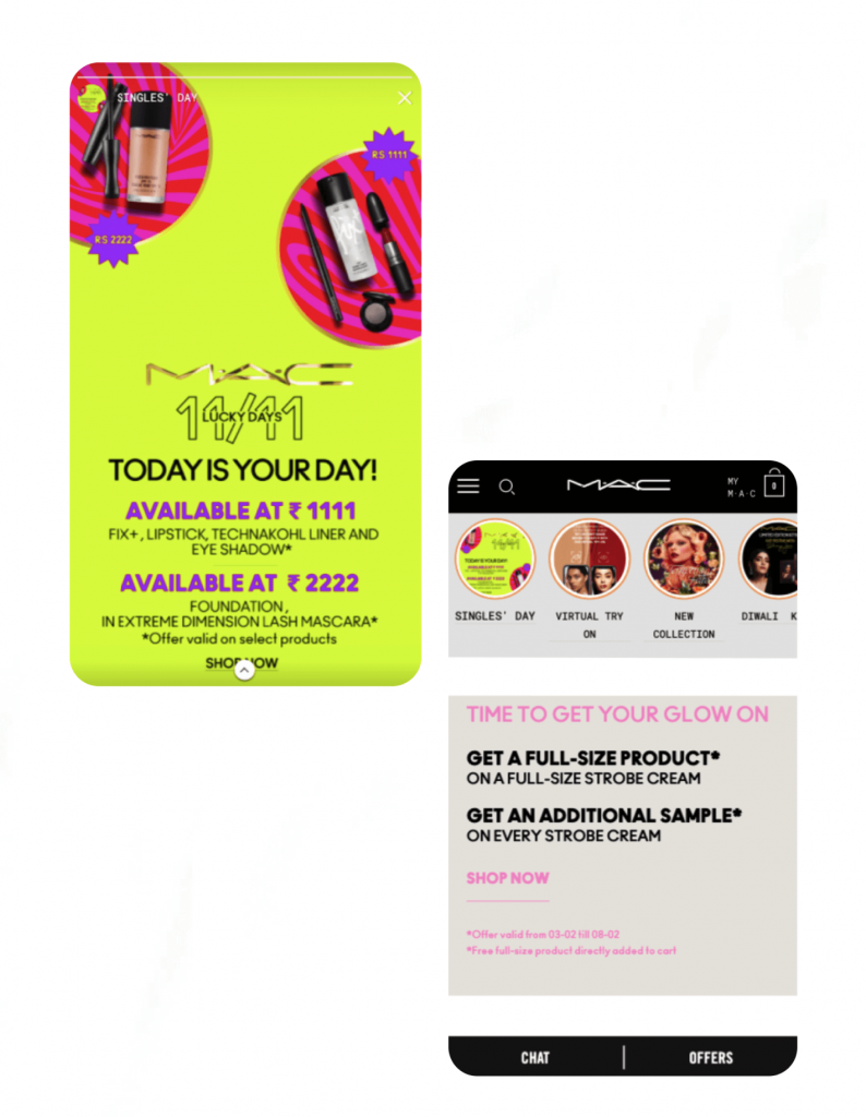 Insider One's InStory that contains personalized product recommendations