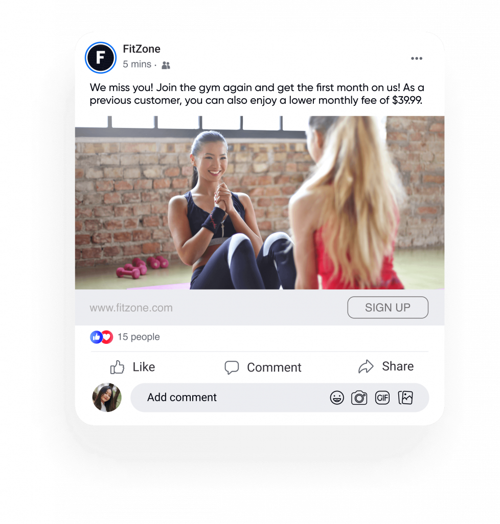 Use Insider One’s remarketing tool to target previous customers and visitors