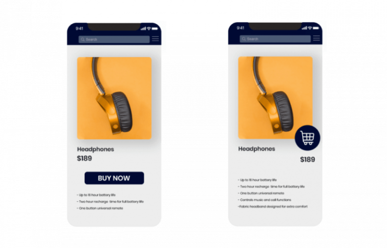 A/B Test d'un bouton "Acheter maintenant" avec les capacités avancées d'A/B test d'Insider One et la fonctionnalité Winner Autoselection.