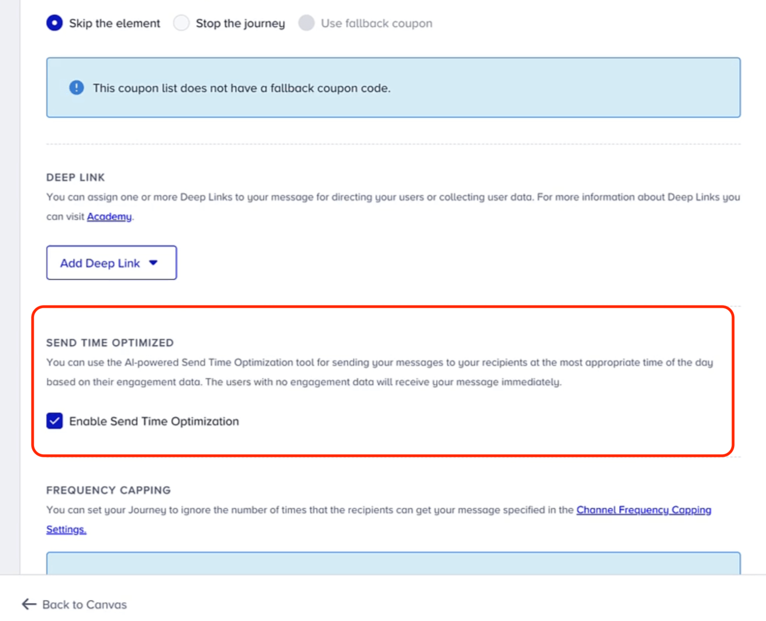 Insider One send time optimization