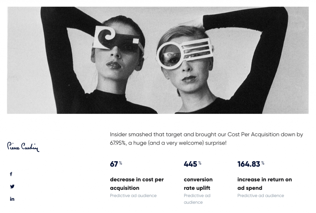 Pierre Cardin customer targeting case study