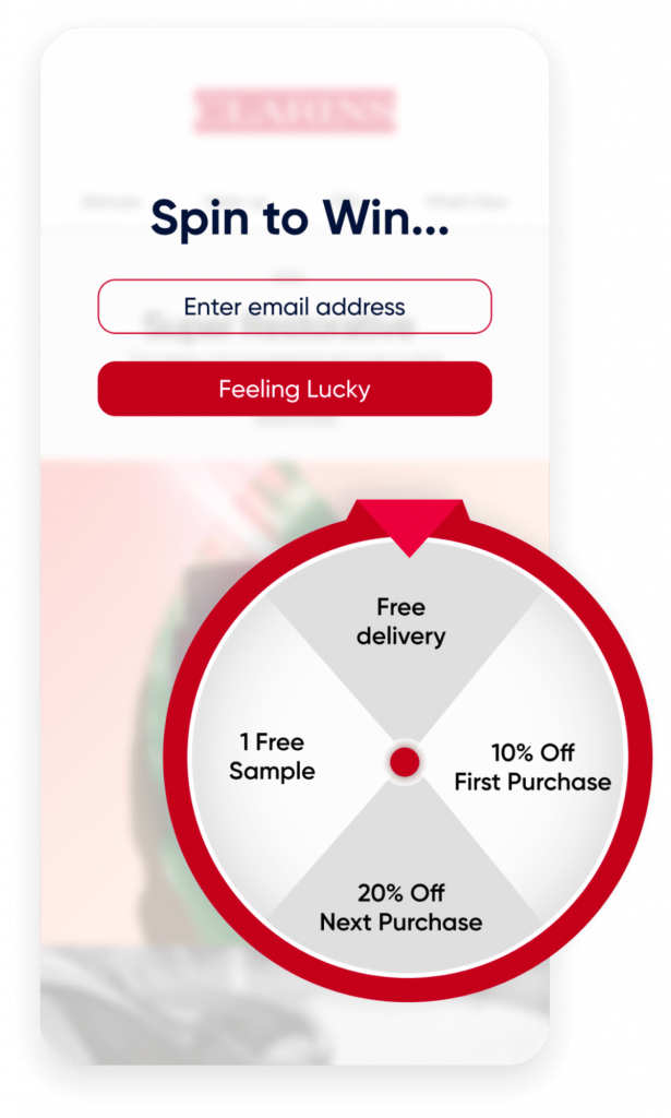 Clarins customer targeting for lead capture