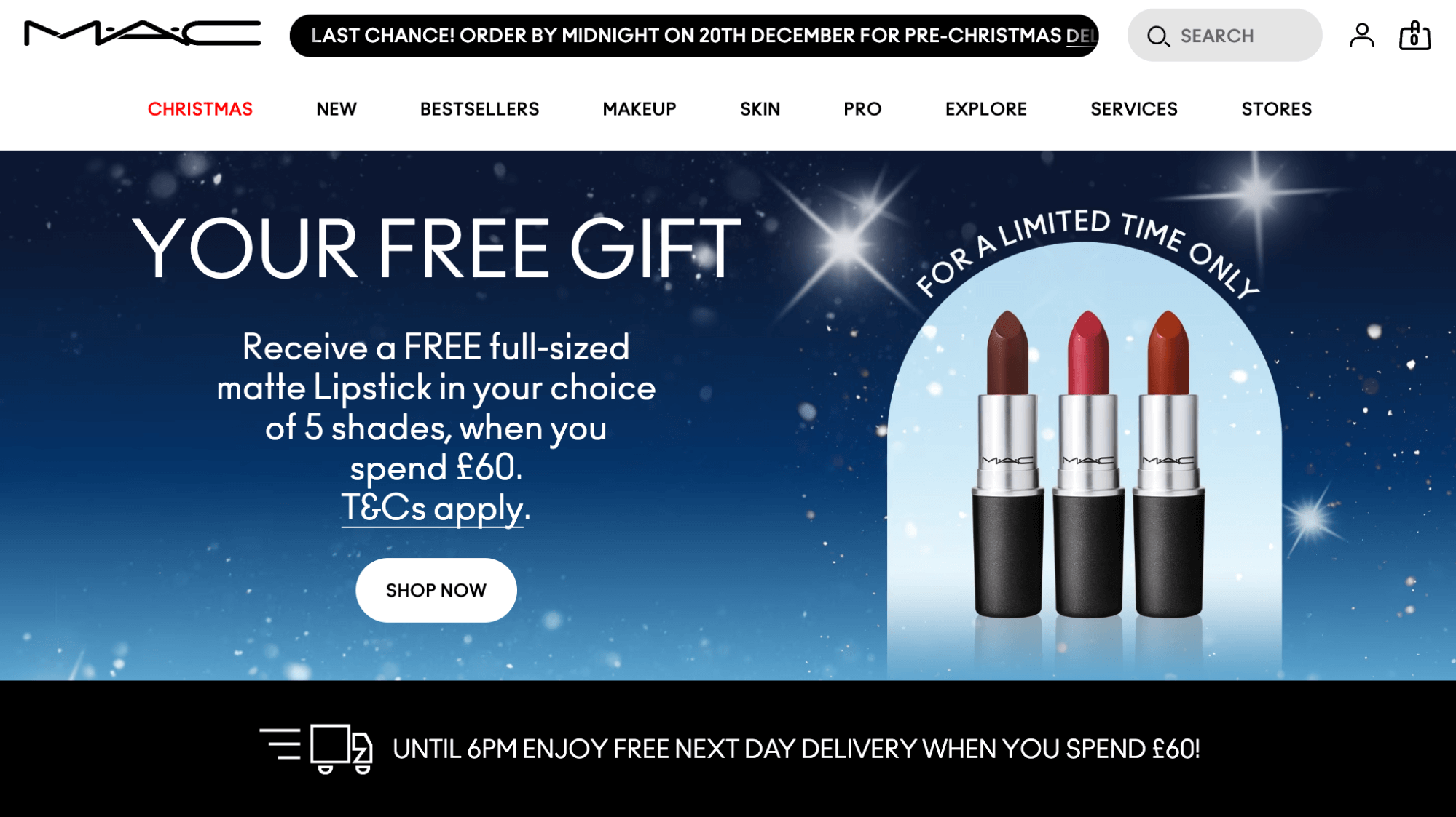 Mac Cosmetics used Insider One to help tackle cart abandonment using AI-powered customer journeys