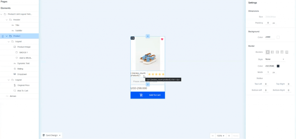 Personalization in product recommendations