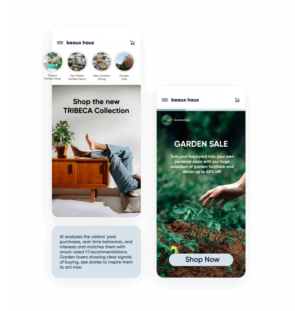 Omnichannel personalization for visual product discovery
