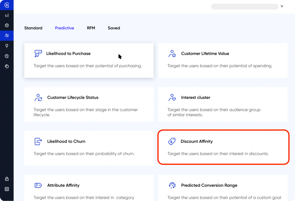Audience prédictives “Affinité aux promotions” avec Insider One
