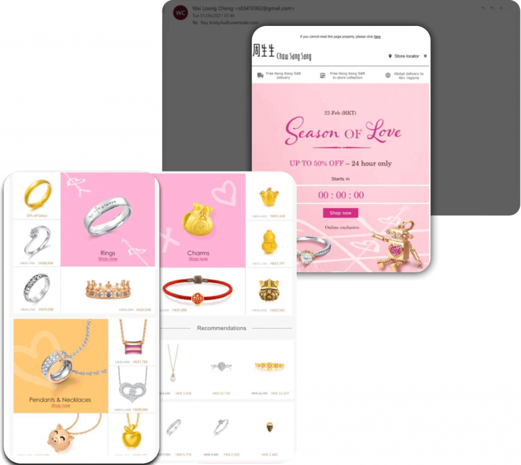 Chow Sang Sang uses source recommendations of Insider One