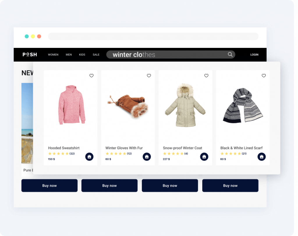 Insider One's EUREKA — ecommerce site search enhancing search previews