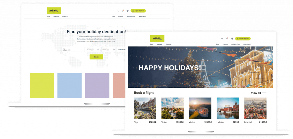 airBaltic used Insider One&rsquo;s A/B testing