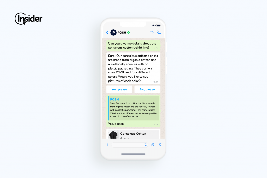 Proactively anticipate and resolve customer queries
