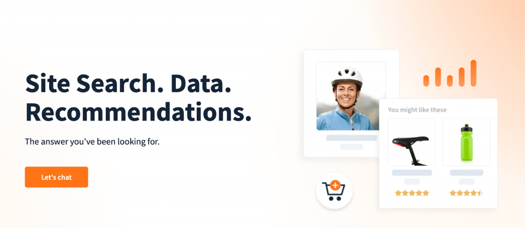 HawkSearch page d'accueil