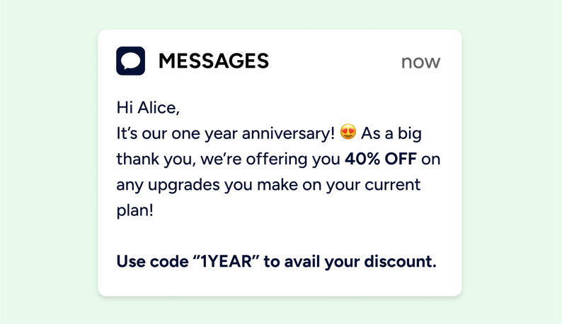 Insider One's marketing automation workflows for upsells and cross-sells