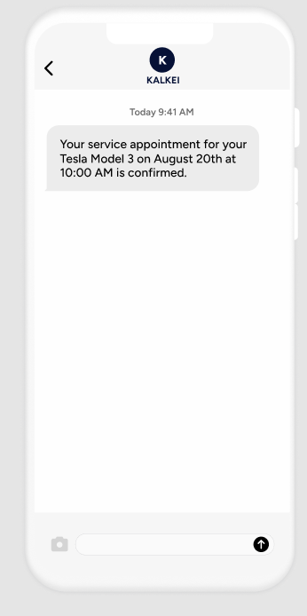 Transactional SMS Examples