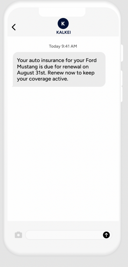 Transactional SMS Examples