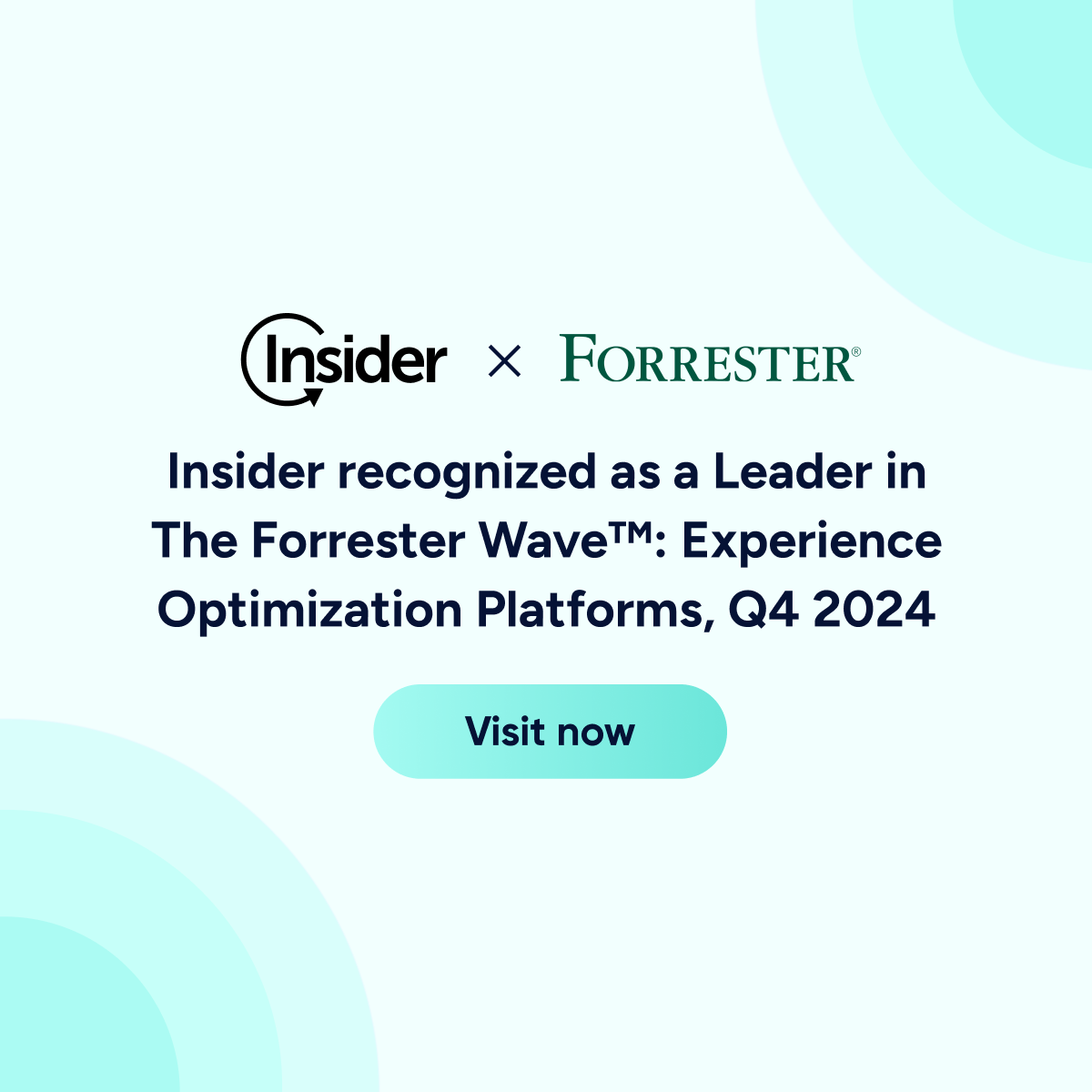 Insider is a LEADER in The Forrester Wave™: Experience Optimization ...