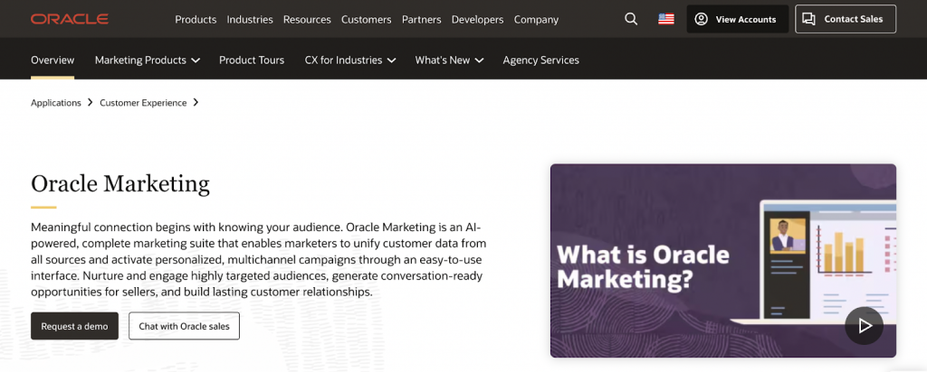 Oracle Marketing Cloud