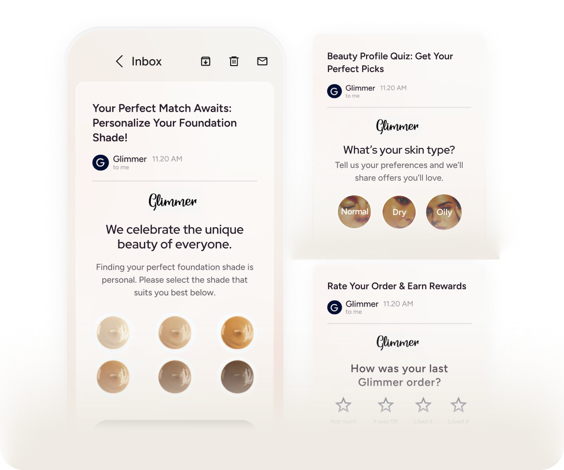 Gather zero and first-party data with interactive experiences