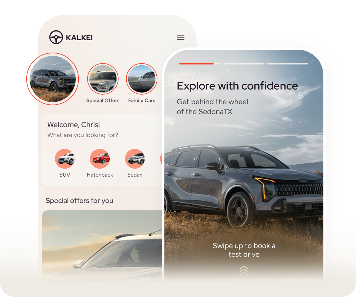 Personalize discovery<br/>  with InStory