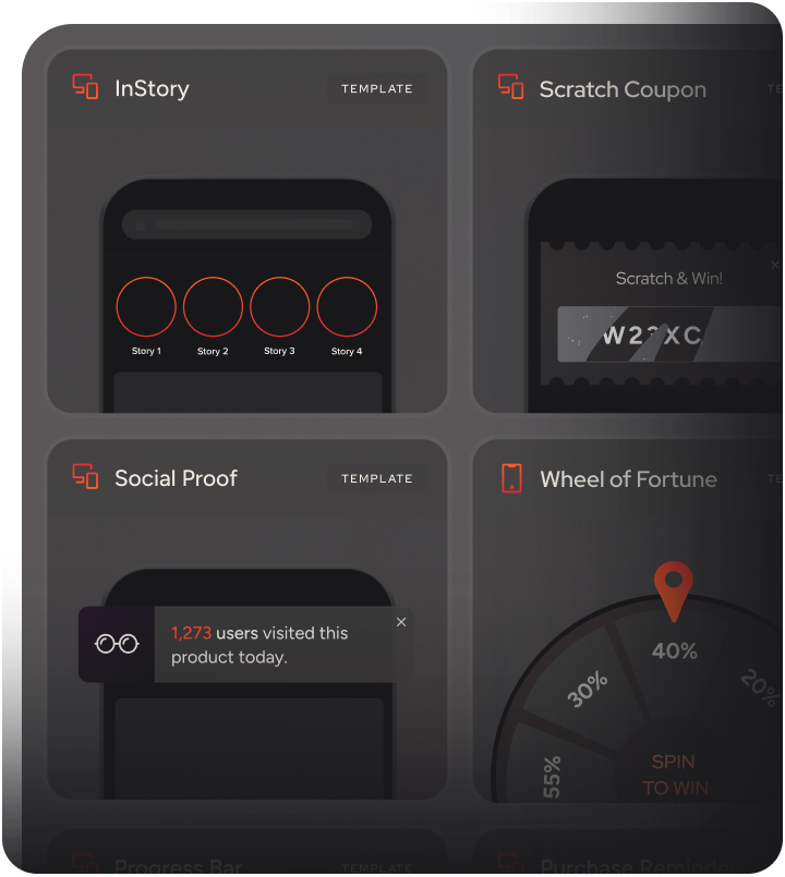 <em style="background: var(--Gradients-Gradient-1, linear-gradient(0deg, #E92E2F 0%, #FF6126 100%)); background-clip: text; -webkit-background-clip: text; -webkit-text-fill-color: transparent;">Drive deeper engagement,</em> <br> and more revenue, from mobile