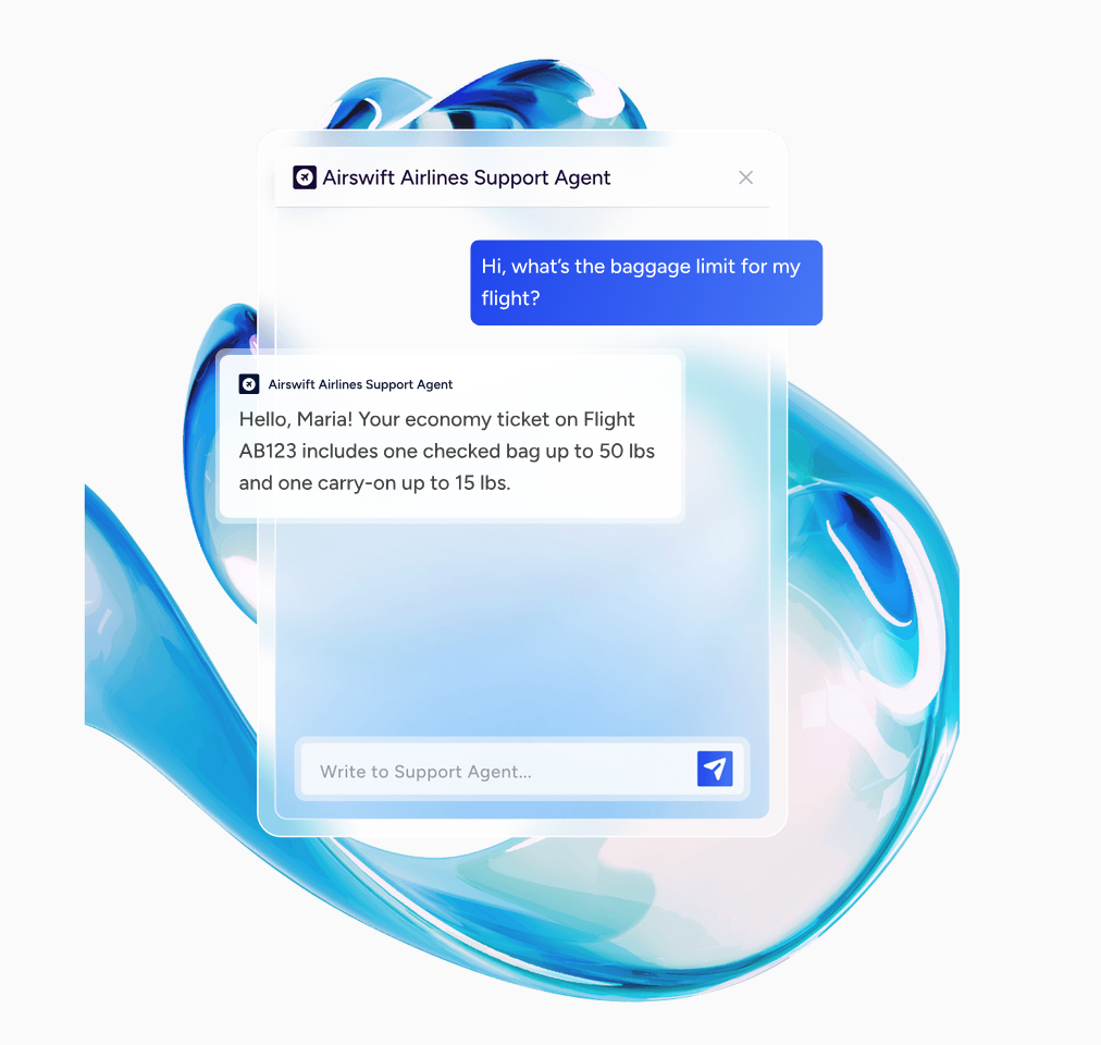 Insider One's Support Agent