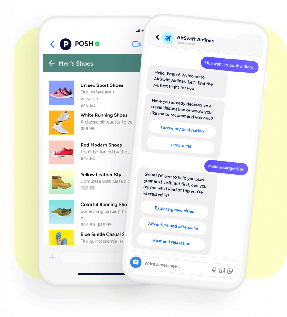 AI 聊天介面設計,具備同理心與類人回應。
