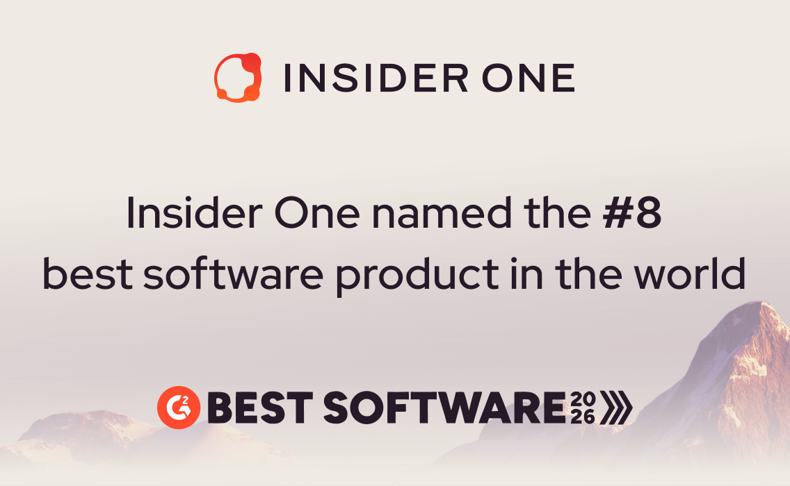 Insider One Named the #8 Best Software Product in the World in the G2 Best Software Awards 2026