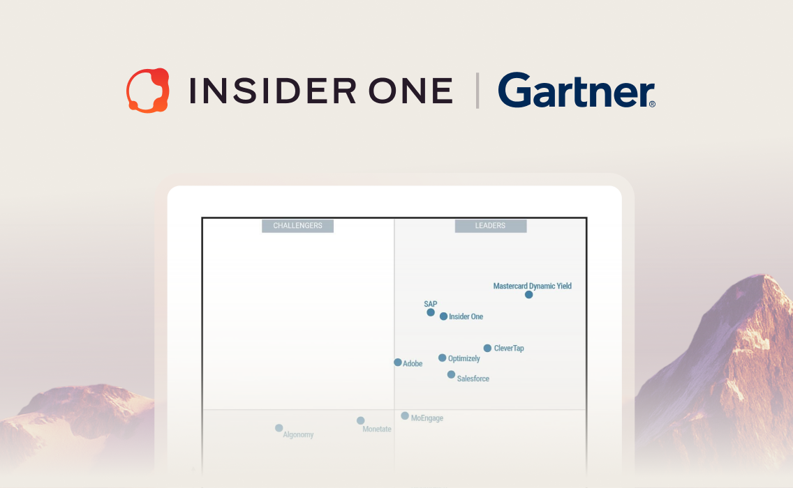 Insider One Recognized as a 2026 Gartner® Magic Quadrant™ Leader for Personalization Engines