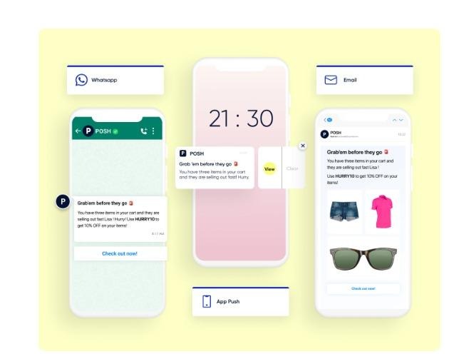 Reach your customers where they are with Insider One's AI-powered journey orchestration solution.