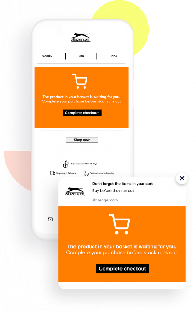 Slazenger achieving a 49X ROI and a 700% increase in customer acquisition in just eight weeks