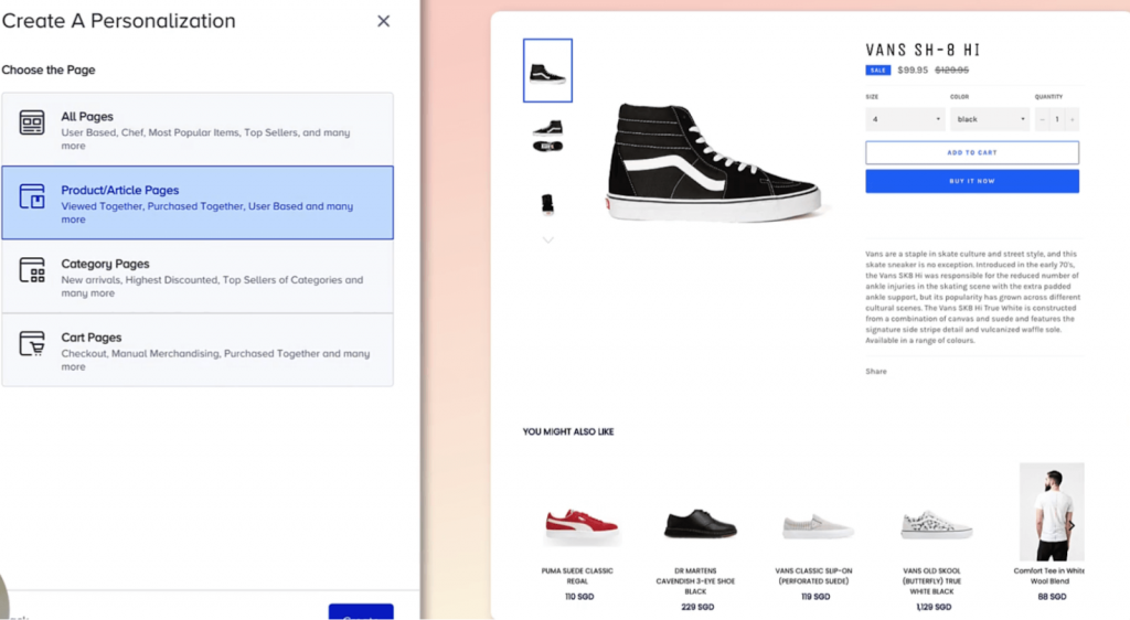 Insider One personalization