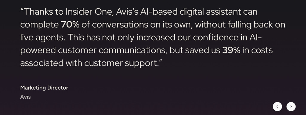 Avis' Managing Director's review