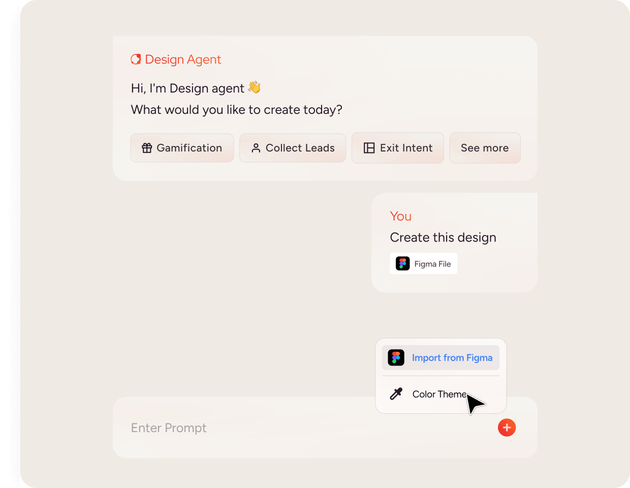 Transform Figma designs into fully functional campaigns with Design Agent