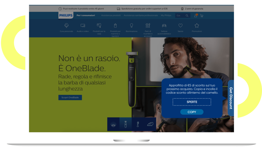 Philips achieved a 40.1% conversion rate using Insider One