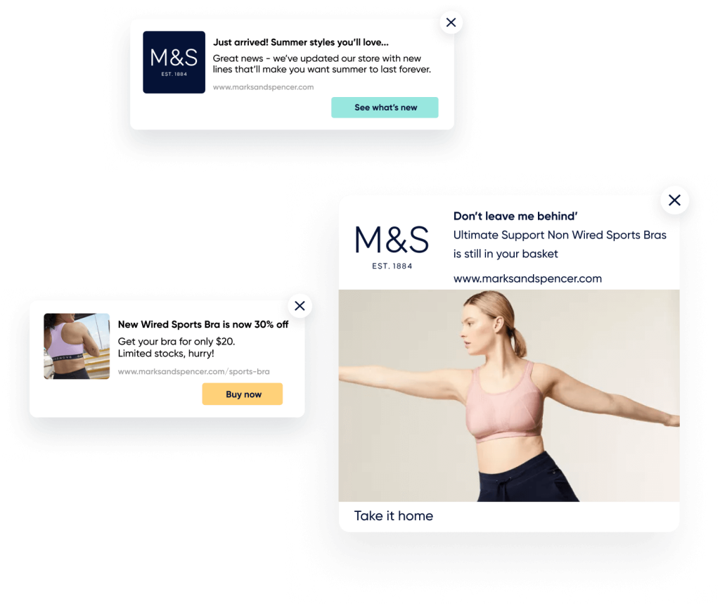 Marks and Spencer achieved a 15.1% cart recovery rate using Insider One